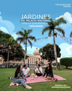 De picnic en los Jardines del Palacio Nacional; ¡vive la experiencia!