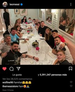 El gran Messi de vacaciones en República Dominicana. En la foto de vacaciones en Miami junto a su familia