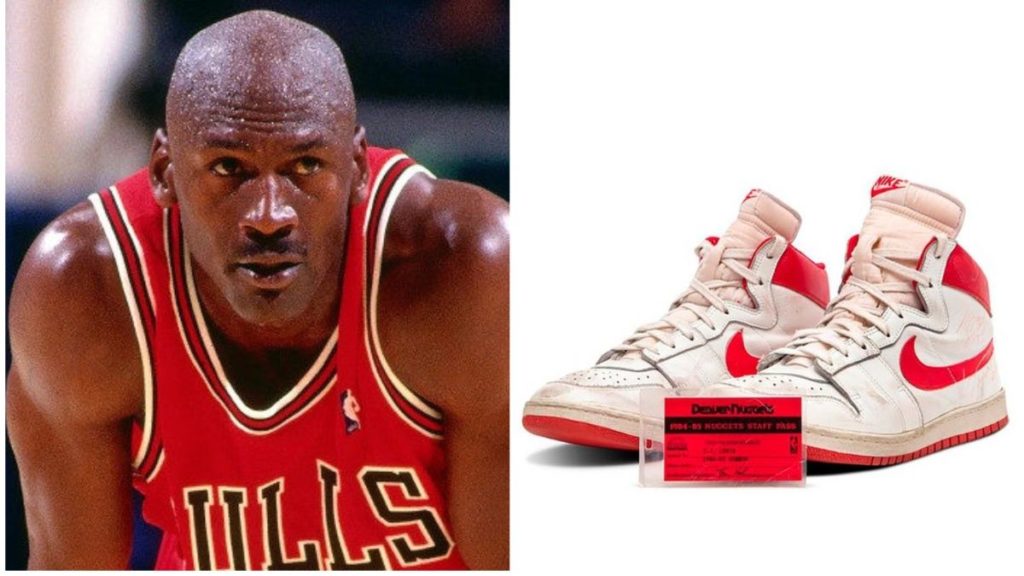 Subastan zapatillas de Michael Jordan por 1,5 millones de dólares
