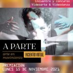 Gala concurso artístico virtual “A parte” será el domingo 14 de noviembre