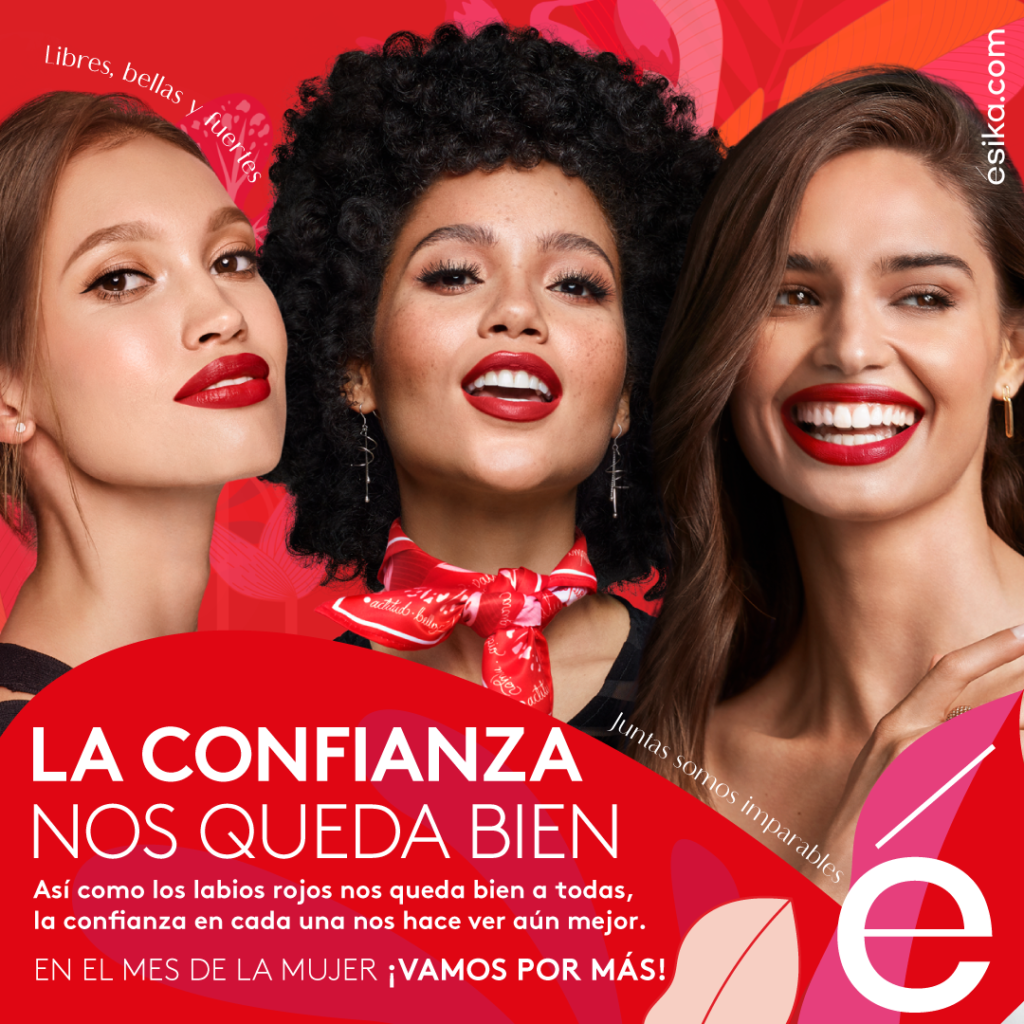 Ésika invita a las mujeres a amarse y valorarse