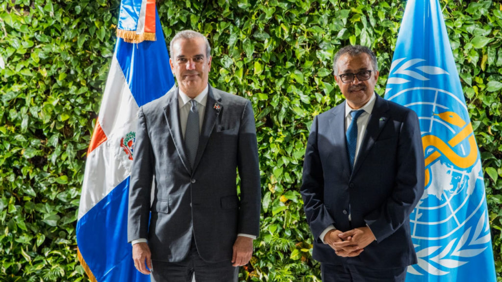 Director general de la OMS felicita a gobierno dominicano por manejo de la pandemia, eldigital.com.do