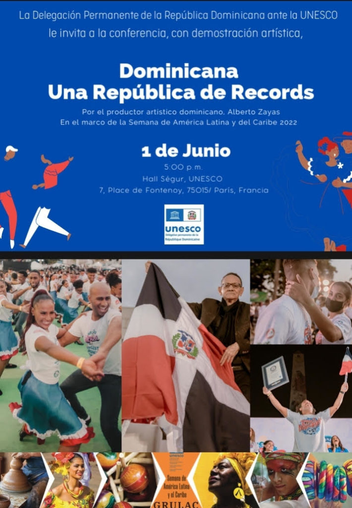 Exhiben en París certificaciones del Records Guinness al merengue y la bachata, eldigital.com.do