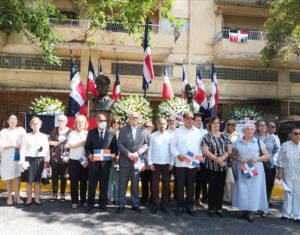 Efemérides Patrias deposita ofrendas florales en honor a los héroes nacionales Antonio de la Maza y Juan Tomás Díaz, eldigital.com.do