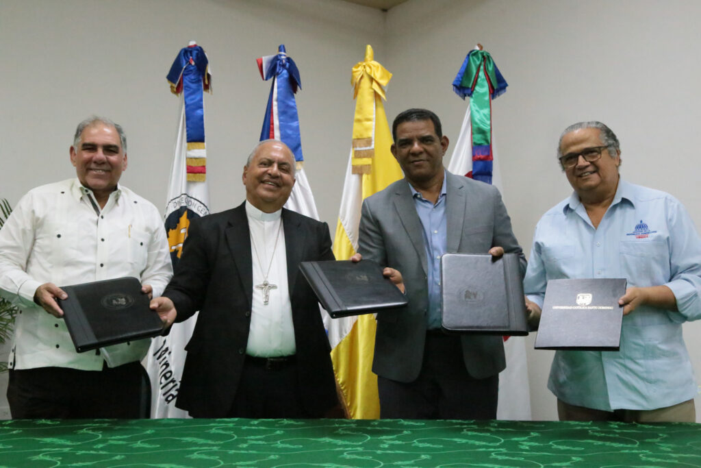 Universidad Católica Santo Domingo y Energía y Minas firman convenio de colaboración interinstitucional , eldigital.com.do