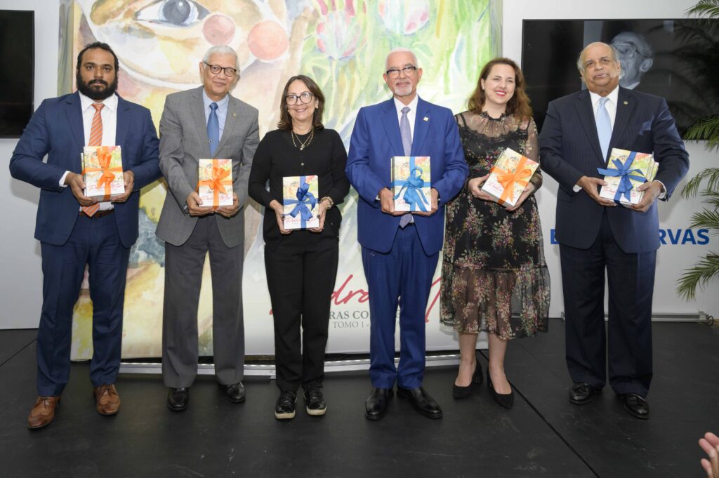 Banreservas y AGN ponen a circular primeros 4 tomos de las obras completas de Pedro Mir, eldigitalcom.do