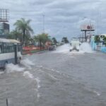 Santo Domingo inundada por Franklin, eldigital.com.do