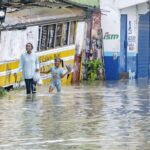 Santo Domingo inundada por Franklin, eldigital.com.do