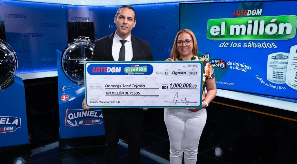 LOTEDOM otorga RD$9.0 millones a nueve afortunados con "El millón de los sábados", eldigital.com.do