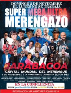 El Super Mega Ultra Merengazo convertirá a Jarabacoa en la capital mundial del merengue, eldigital.com.do