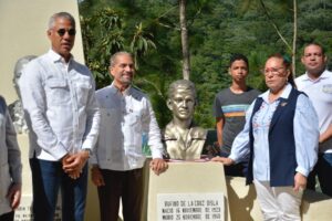 Efemérides Patrias enaltece a las Hermanas Mirabal e inaugura escultura de su compañero de lucha Rufino de la Cruz, eldigital.com.do