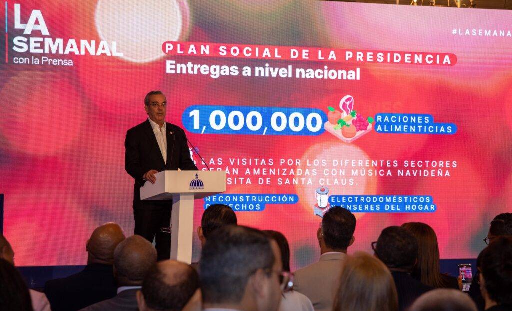 Presidente Abinader anuncia bono navideño de 1500 pesos para 2.5 millones de dominicanos, eldigital.com.do