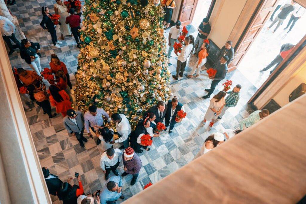 Con encendido de árbol dan bienvenida a la Navidad en los jardines del Palacio Nacional, eldigital.com.do