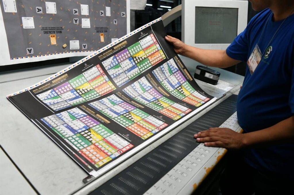 JCE inicia impresión de boletas electorales para elecciones municipales, eldigital.com.do