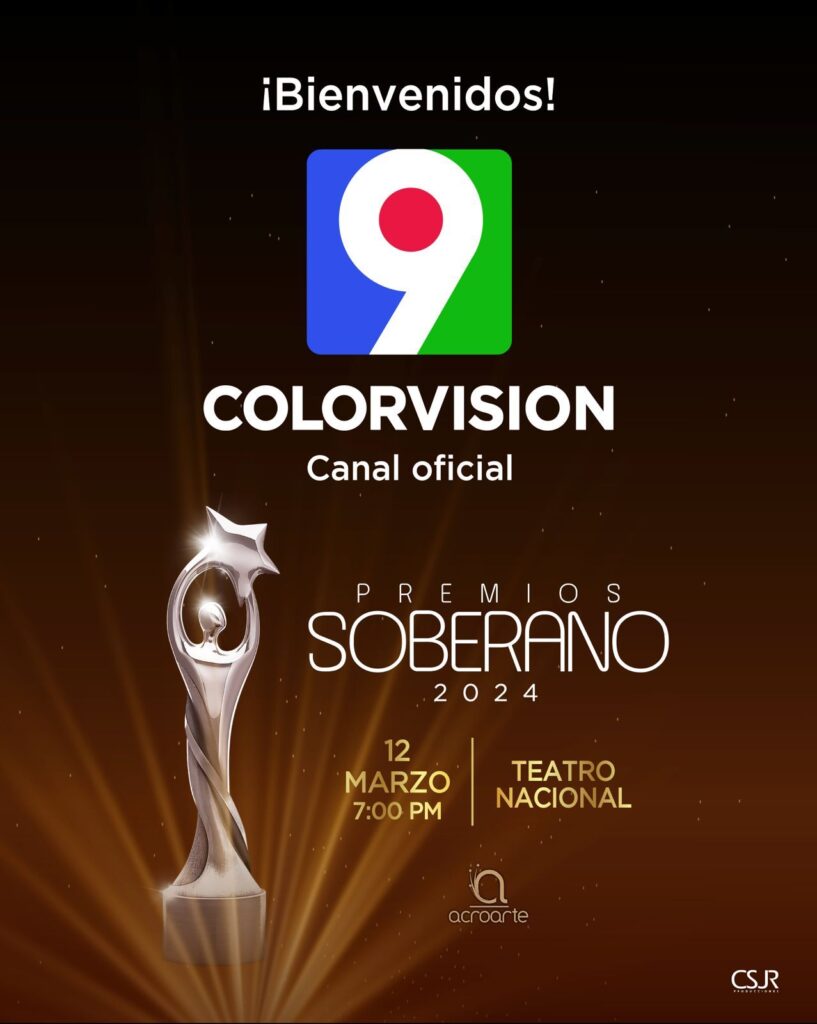 Color Visión: canal oficial de los Premios Soberano 2024, eldigital.com.do
