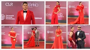 El rojo, protagonista en la alfombra roja de Premios Soberano 2024, eldigital.com.do