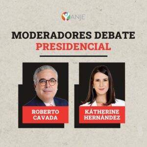 ANJE anuncia los moderadores del debate presidencial y congresual, eldigital.com.do