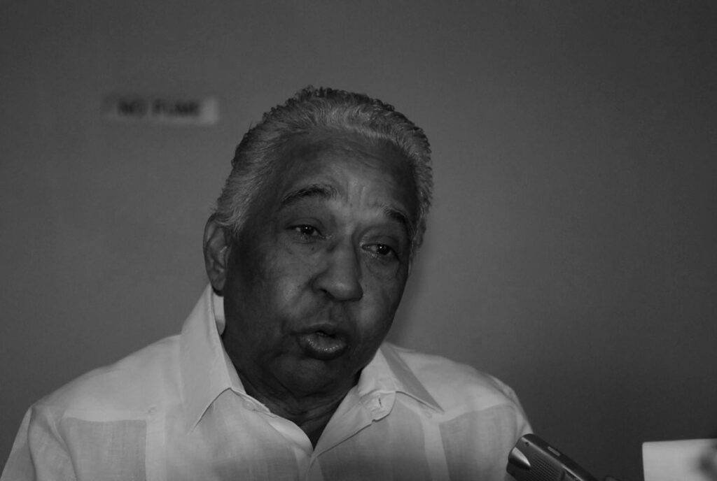 Efemérides Patrias lamenta el deceso del meritísimo académico y patriota Jesús de la Rosa, eldikgital.com.do