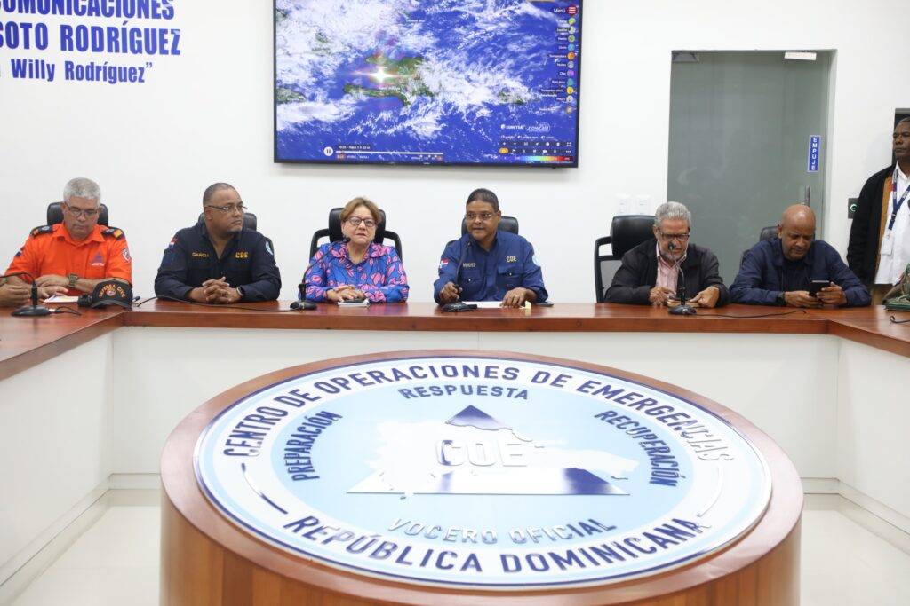 COE en sesión permanente por pronóstico de lluvia este fin de semana, eldigital.com.do