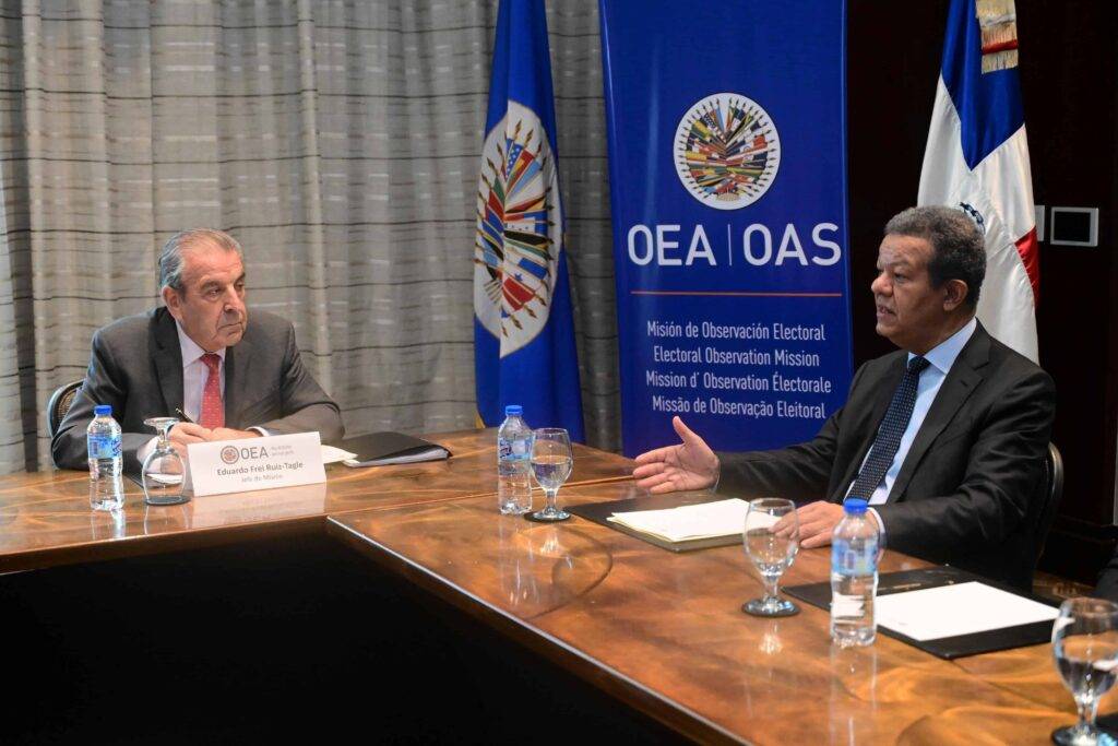 Leonel Fernández plantea sus preocupaciones sobre elecciones del domingo a la OEA, eldigital.com.do