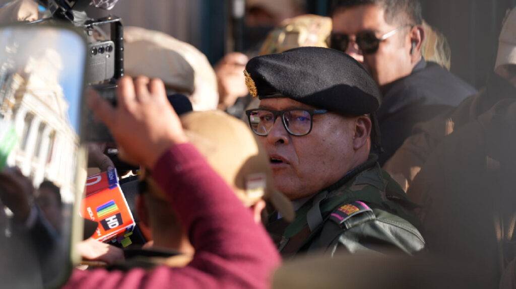 Detienen al destituido jefe militar que lideró el "intento de golpe de Estado" en Bolivia, eldigital.com.do
