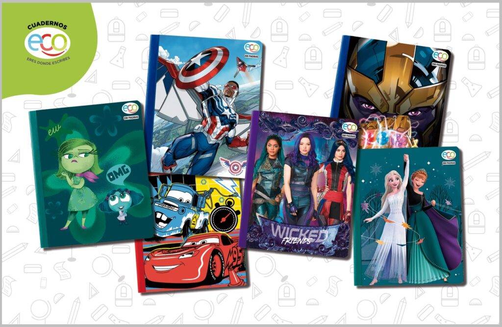 Cuadernos Eco exhibe portadas de películas del momento, eldigital.com.do