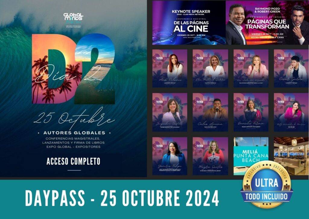 "Del papel a la pantalla" uno de los paneles de innovación literaria en GLOBAL MINDS - Punta Cana Foro-Expo, eldigital.com.do
