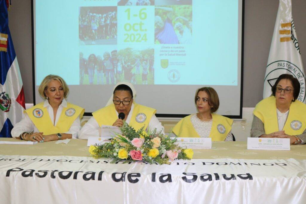 Pastoral de la Salud lanza la Semana por la Salud Mental 2024, eldigital.com.do