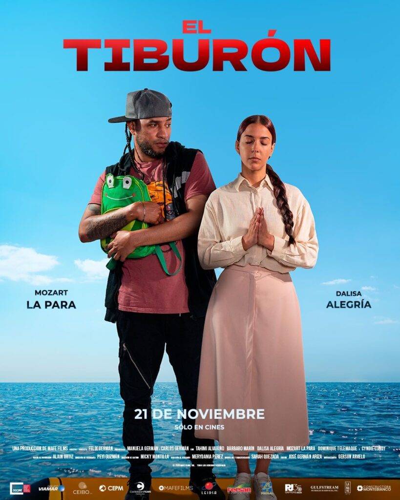 Mozart La Para y Dalisa Alegría se unen por primer vez en la gran pantalla con "El Tiburón", eldigital.com.do