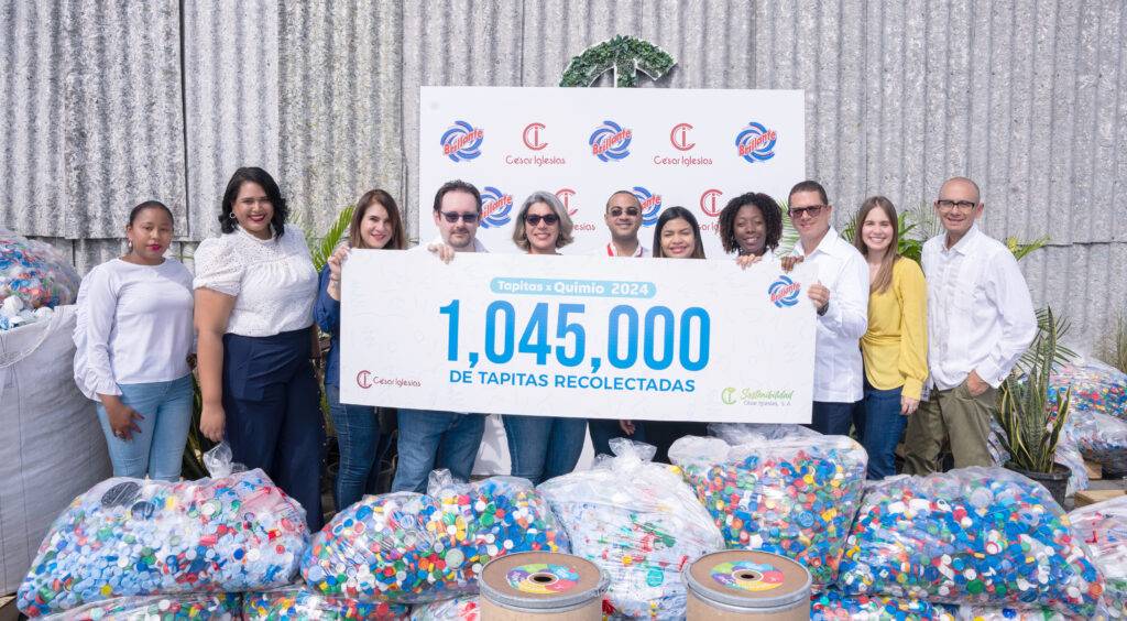 César Iglesias recolecta más de 1 millón de Tapitas por Quimio' , eldigital.com.do