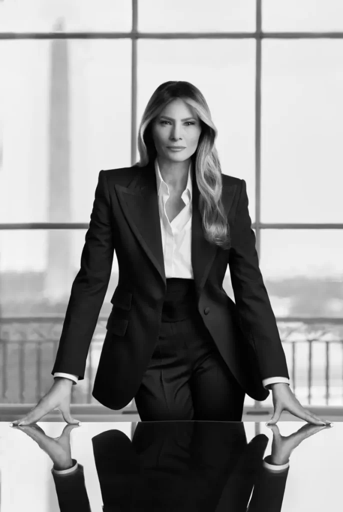 Expertas en imagen hablan sobre la nueva fotografía oficial de Melania Trump eldigital.com.do