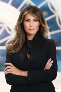 Expertas en imagen hablan sobre la nueva fotografía oficial de Melania Trump eldigital.com.do 