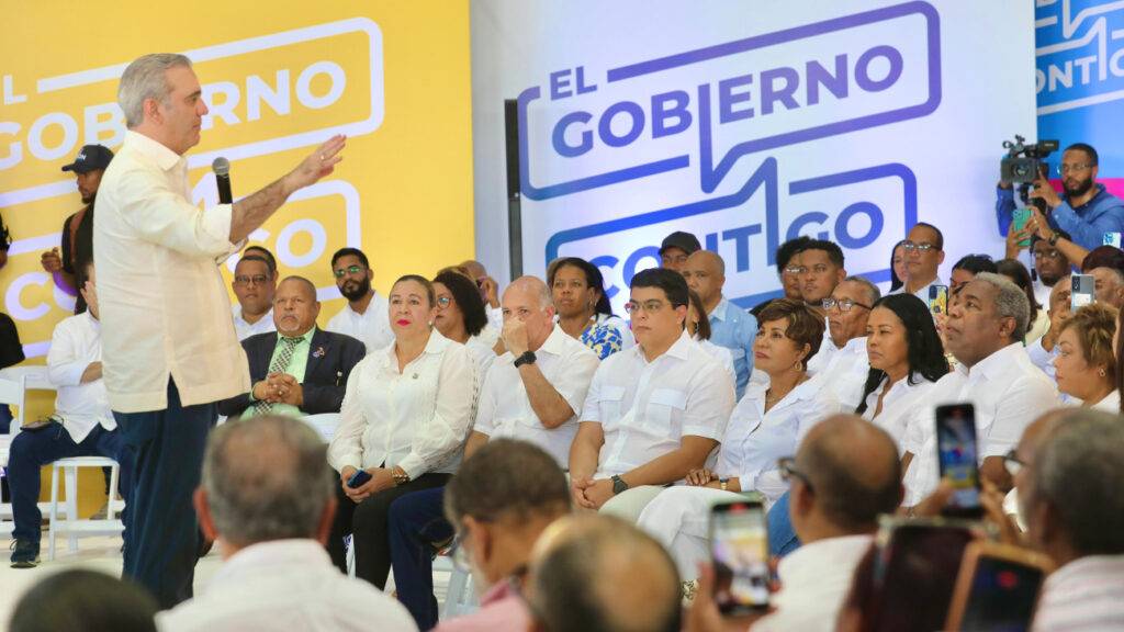 Abinader lanza en SDN "El Gobierno Contigo" con el que busca resolver problemas comunitarios, eldigital.com.do
