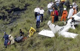 Un avión Cessna 402 se estrelló en una zona montañosa del noroeste de Colombia