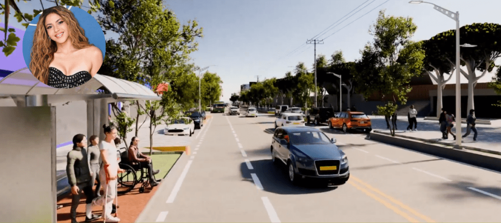 Avenida Shakira, así se llamará una de las más importantes vías del norte de Barranquilla , eldigital.com.do