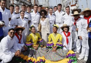 La princesa Leonor y el buque Juan Sebastián Elcano zarpan hacia Santo Domingo, eldigital.com.do