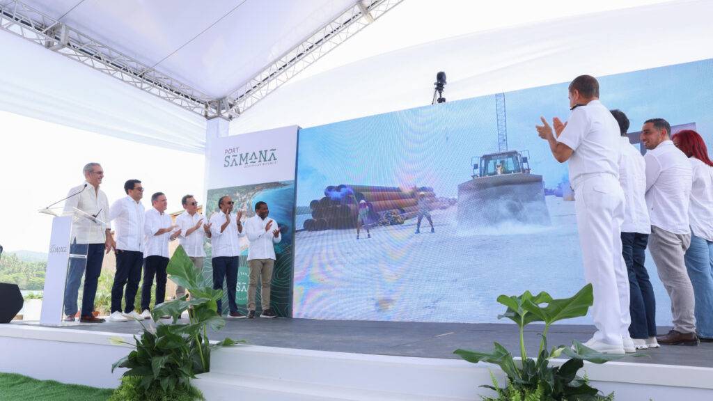 Presidente Abinader deja iniciados los trabajos del puerto turístico Samaná Port, eldigital.com.do
