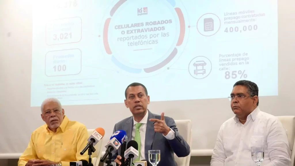 INDOTEL da 30 días a telefónicas para depurar líneas prepago y combatir el crimen, eldigital.com.do