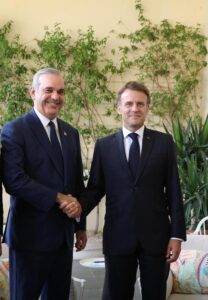 Macron manifiesta interés de su gobierno en financiar el tren metropolitano de SD y el plan integral de transporte del GSD, eldigital.com.do