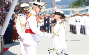 La princesa Leonor recibe la Gran Cruz del Mérito Naval, el tercer honor que cosecha en Galicia, eldigital.com.do