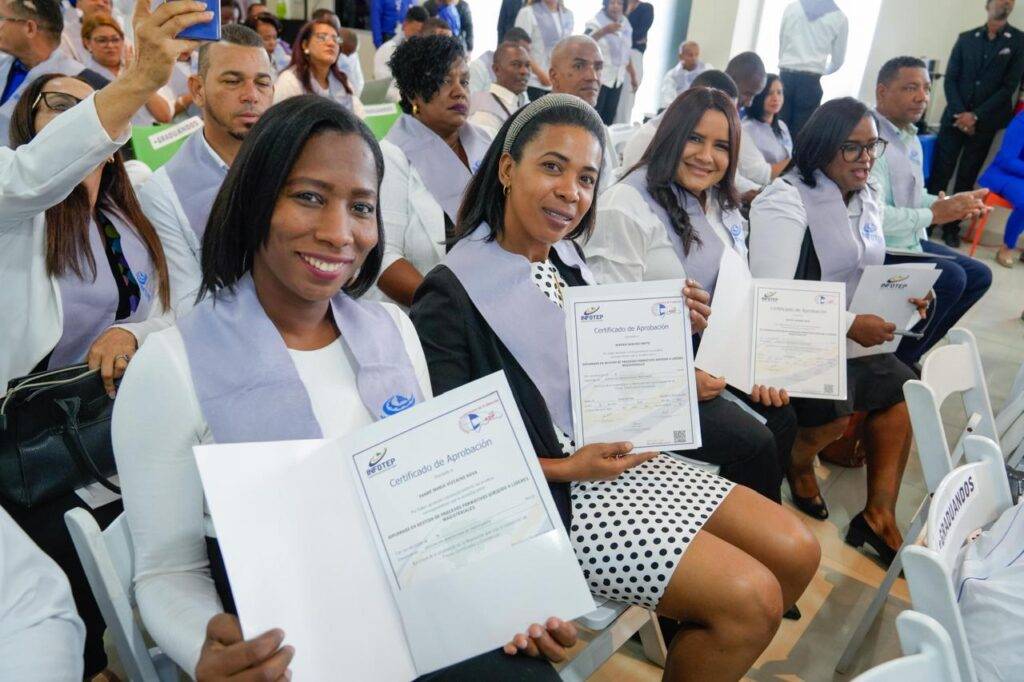 INFOTEP entrega certificados a 230 dirigentes de la ADP tras culminar Diplomado en Gestión de Procesos Formativos, eldigital.com.do