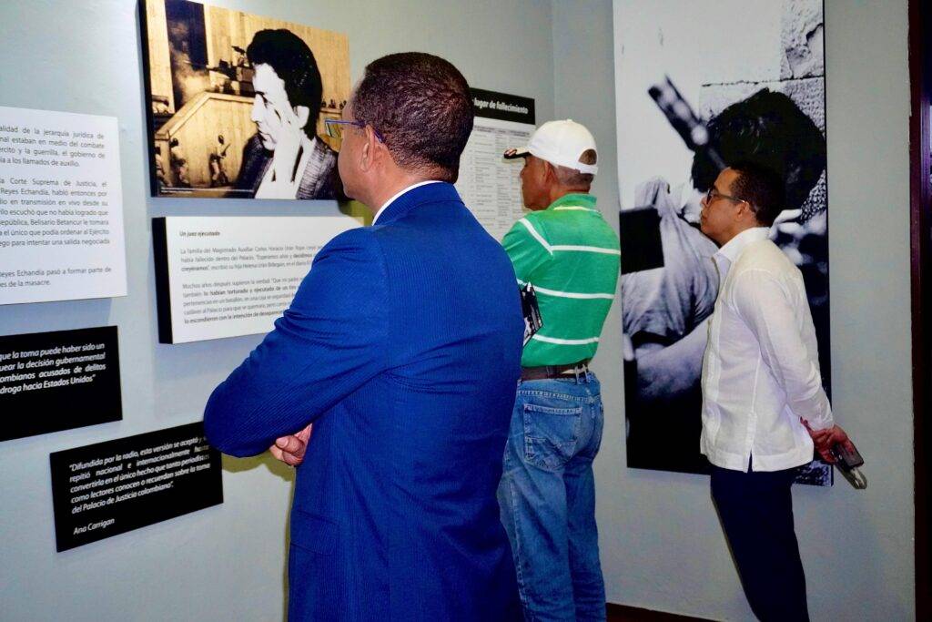 Museo de la Resistencia inaugura exposición sobre asalto al Palacio de Justicia de Colombia en 1985, eldigital.com.do