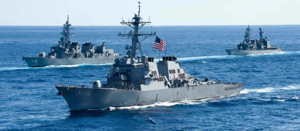 Estados Unidos envía tres buques de guerra cerca de las costas de Venezuela, eldigital.com.do