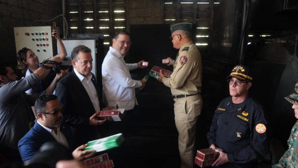 Gobierno destruye más de 24 millones de productos ilegales, eldigital.com.do