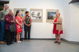 Centro Cultural Taíno Casa del Cordón realiza visita guiada por las obras de “El Prado en el centro”, eldigital.com.do