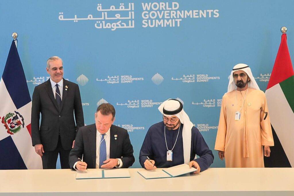 Primer Ministro de los Emiratos Árabes Unidos y el presidente Abinader acuerdan celebrar anualmente Diálogo Regional del World Governments Summit en el país, eldigital.com.do