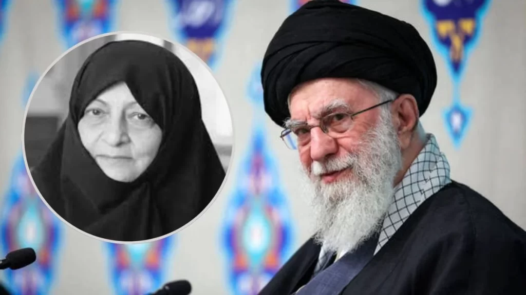 Irán confirma la muerte de Mansoureh Khojasteh, esposa del líder del régimen Alí Jamenei, eldigital.com.do