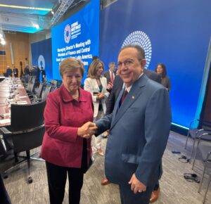 Gobernador Valdez Albizu participó en las reuniones deprimavera del FMI y del GBM, eldigital.com.do