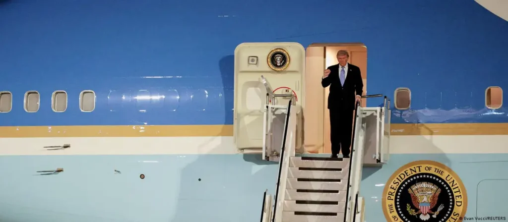 Trump llega a China para reunirse con Xi, eldigital.com.do
