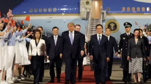 Trump llega a China para reunirse con Xi, eldigital.com.do